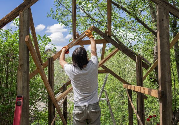 Wood Pergola Repair in Bend